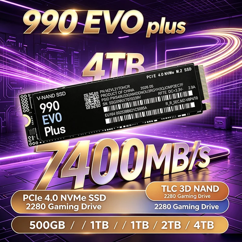 Gaming Console Evo - 新型990 EVO Plus M.2 2280 NVMe