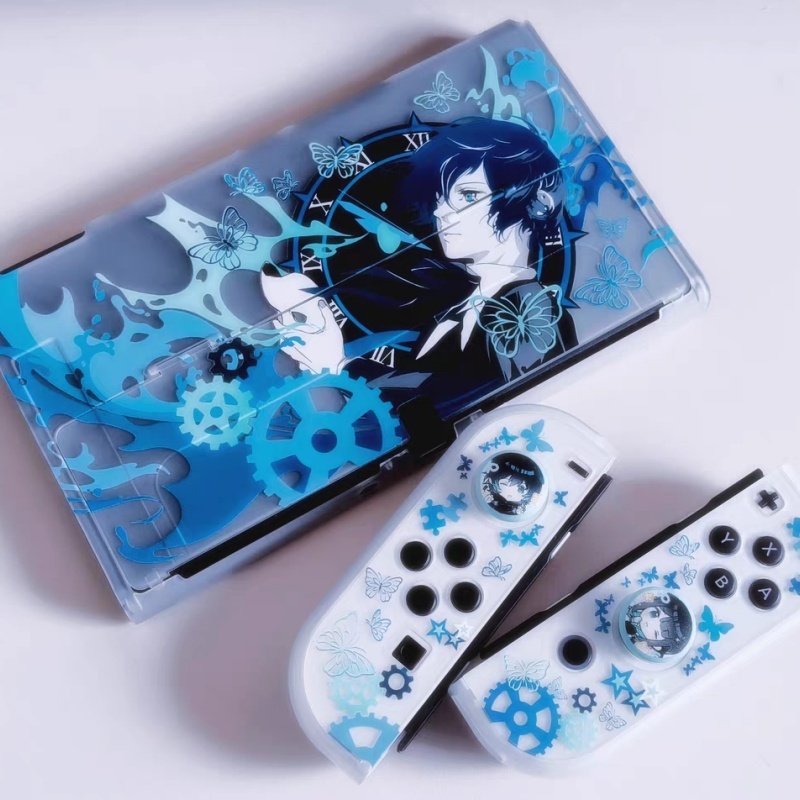 Gaming Console For Kids - ホットケース半透明ペルソナ3マコトユキハード保護パターンSwitch 2 Oled Liteゲームコンソールカバー対応