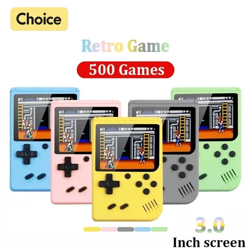 Gaming Console For Kids - レトロポータブルミニハンドヘルドビデオゲームコンソール 8 ビット 3.0 インチ LCD