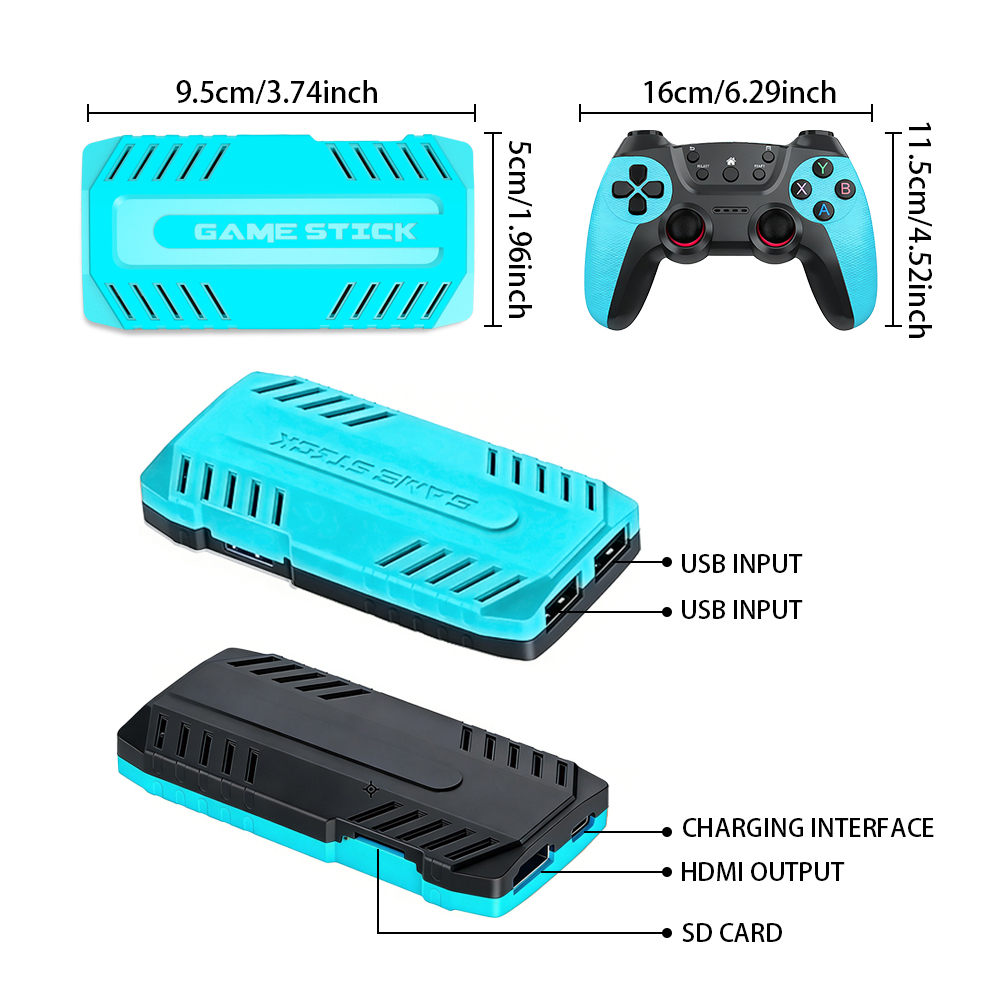 2026年新型X10 Proレトロゲームスティック、4Kテレ - Gaming Console Gs5 のレビューと価格