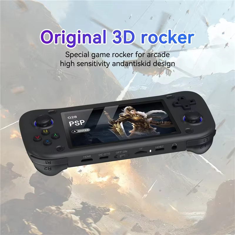 G28 レトロハンドヘルドビデオゲームコンソール Linux - Gaming Console For Kids のレビューと価格