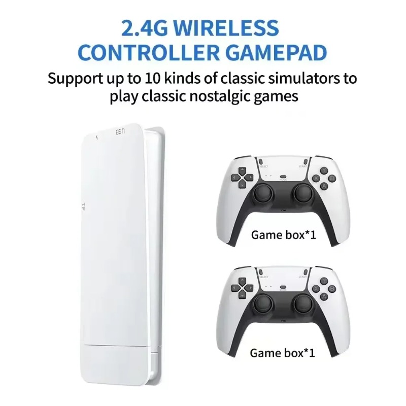 M15 ワイヤレスゲームパッド ミニTVコンソール 128G - Gaming Console Gs5 のレビューと価格