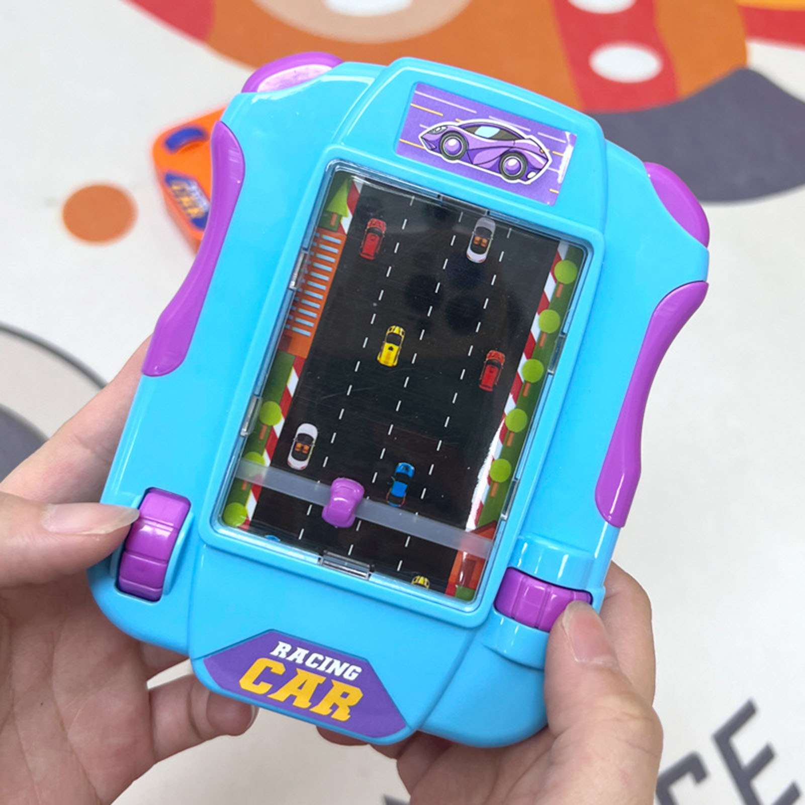 ハンドヘルドレトロレースゲームコンソール面白いレーシングカー - Gaming Console 6 Year Old のレビューと価格