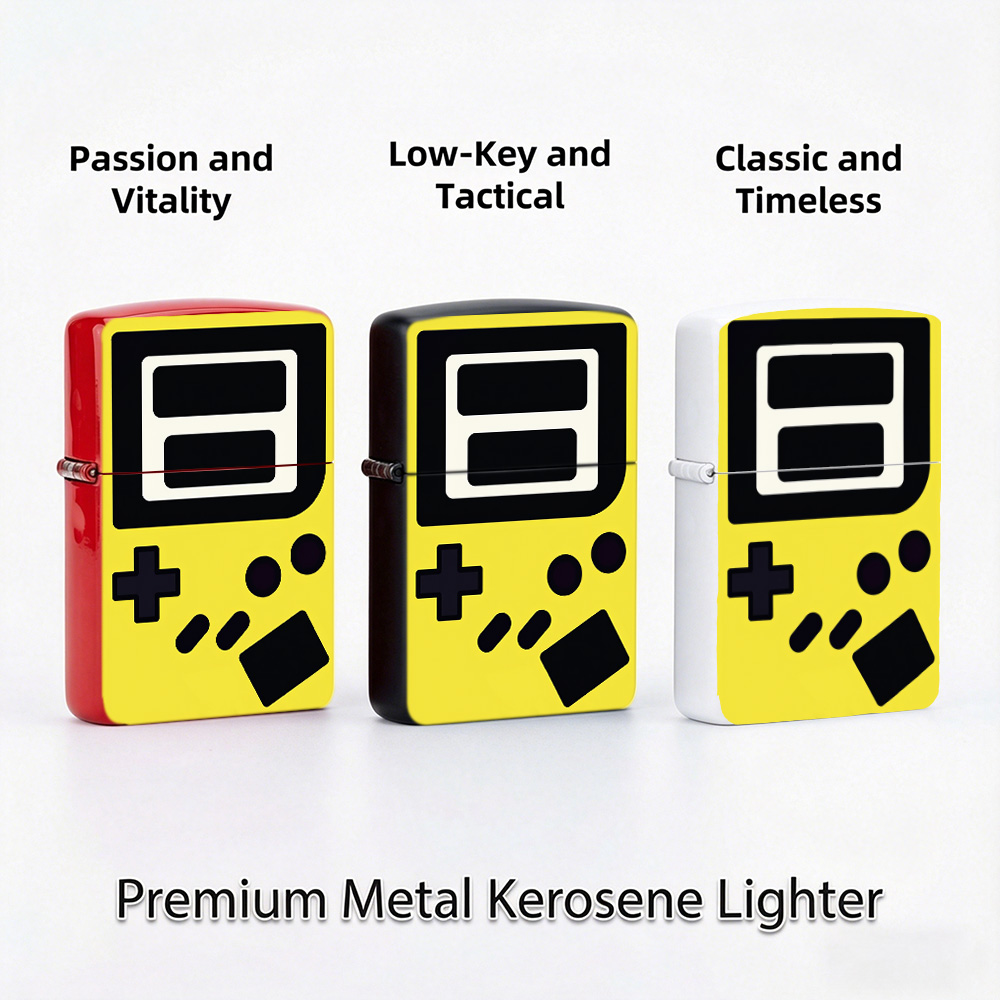 レトロゲームフリップトップライター、ヴィンテージ黄色の携帯型 - Retro.Gaming Console Yellow のレビューと価格