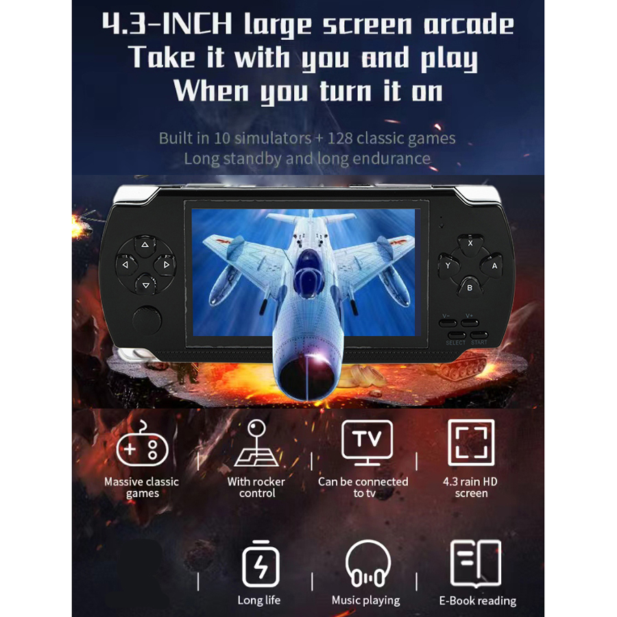 ハンドヘルドポータブルレトロビデオゲームコンソール子供用ビデ - Gaming Console 6 Year Old のレビューと価格