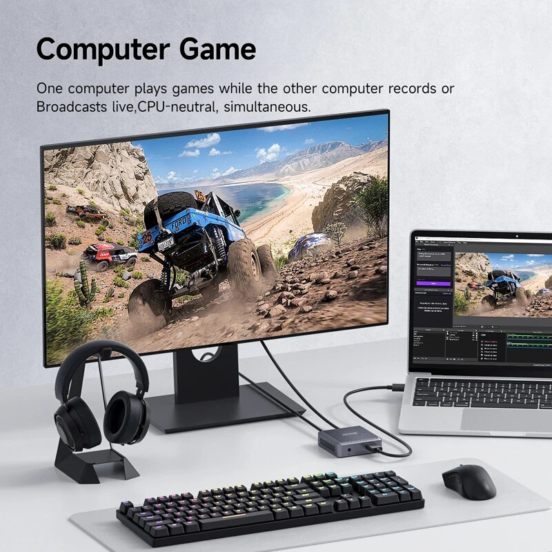 Hagibis-hdmi互換のビデオキャプチャカード、ループ - Gaming Console With Phone のレビューと価格