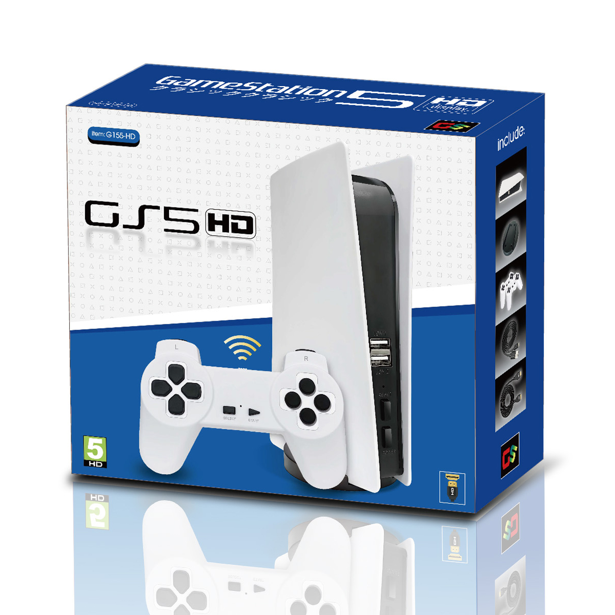 新型GS5 4K HD 8ビットゲームスティック ミニTVビ - Gaming Console Gs5 のレビューと価格