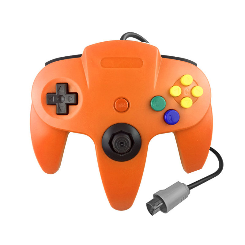 N64用有線透明ゲームジョイスティック、N64コンソール用ゲ - Gaming Console Controller のレビューと価格