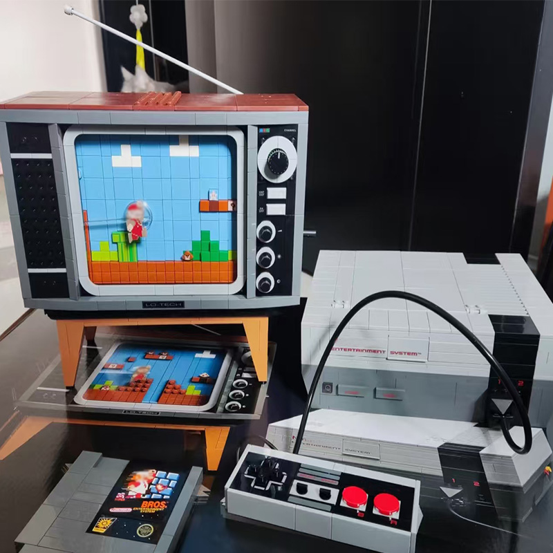 アイデア スーパーファミコン テレビゲーム機モデル Moc  - Gaming Console For Kids のレビューと価格