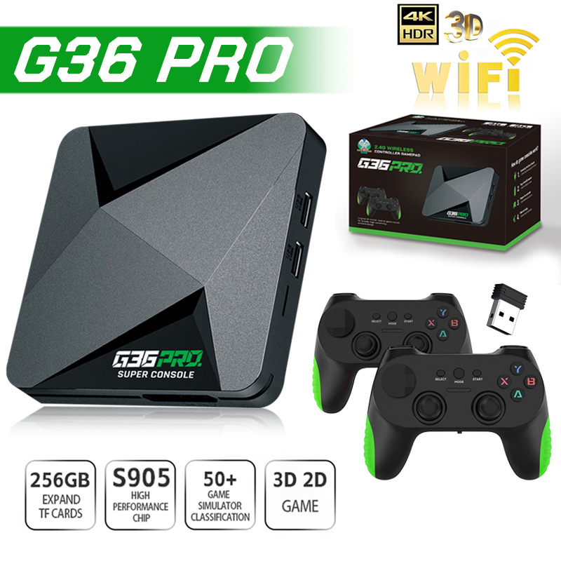 スーパーG36プロゲームコンソール 256GB 120000 - Gaming Console Gs5 のレビューと価格