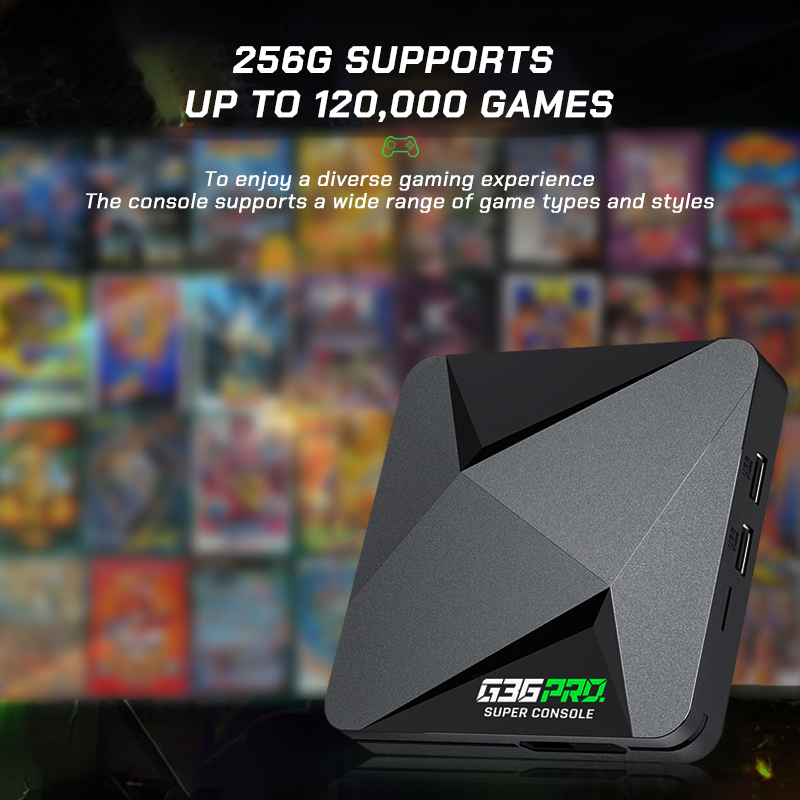 スーパーG36プロゲームコンソール 256GB 120000 - Gaming Console Gs5 のレビューと価格