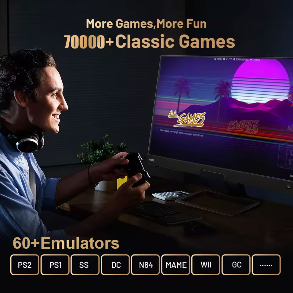 レトロゲーム機 X2 Batocera I3-3110M 1 - Gaming Console Gs5 のレビューと価格