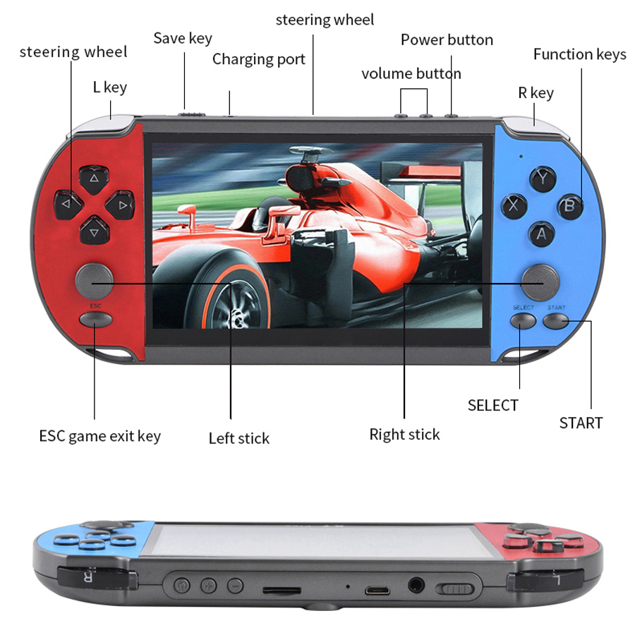 子供のためのレトロなポータブルビデオゲームコンソール,ゲーム - Gaming Console For Kids のレビューと価格