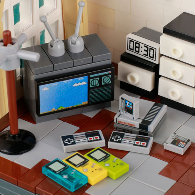 MOC ゲームコンソールコンピュータモデル Buidling - Gaming Console For Kids のレビューと価格